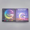 New Multifunctional Bluetooth Speaker Nightlight Wireless Charger Clock Alarm Clock Atmosphere Light Gift Audio